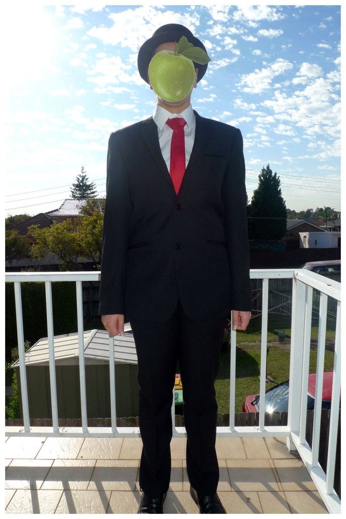 Rene Magritte 'Son of Man' Costume