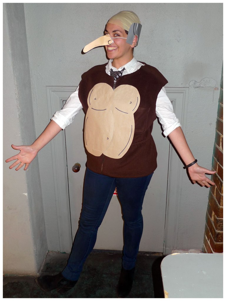 Mr Burns gorilla vest costume