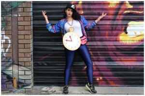 90's Hip Hop Costume Sass Hands