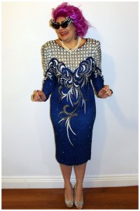 Dame Edna Costume Outfit