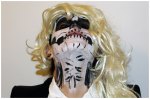 Lady Gaga Skeleton Costume Makeup
