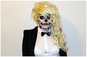 Lady Gaga Skeleton Costume