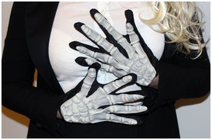Lady Gaga Skeleton Hands