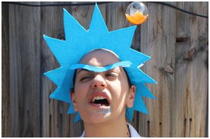 Rick from Rick and Morty Costume wig