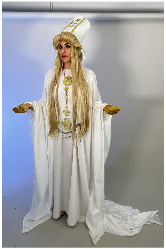 Moira Rose Schitt's Creek Celebrant/Pope Costume
