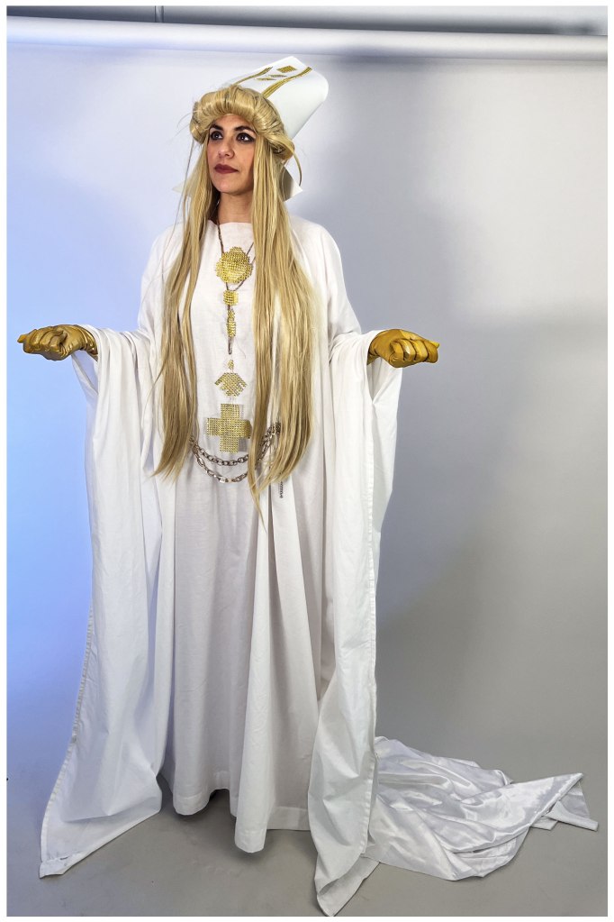 Moira Rose Schitt's Creek Celebrant/Pope Costume